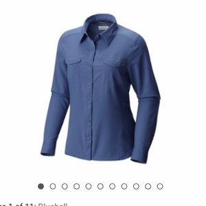 🚶🏾‍♀️👚Columbia Silver Ridge Lite shirt, size M
